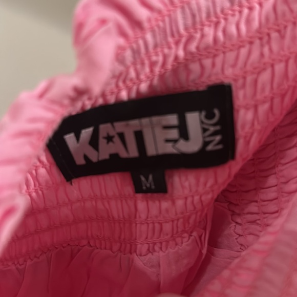 Pink Ruffled Mini Skirt - Picture 3 of 3